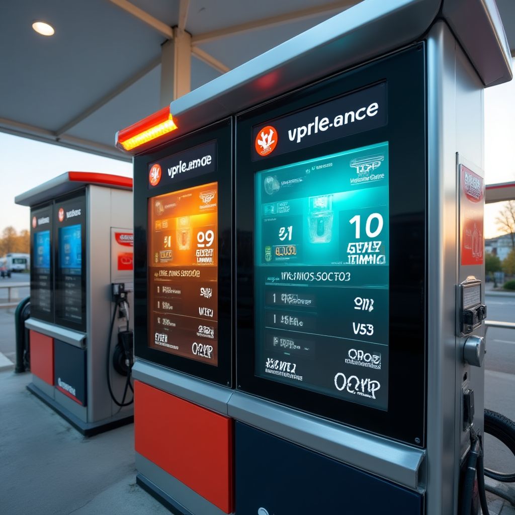 Surtidores de combustible YPF