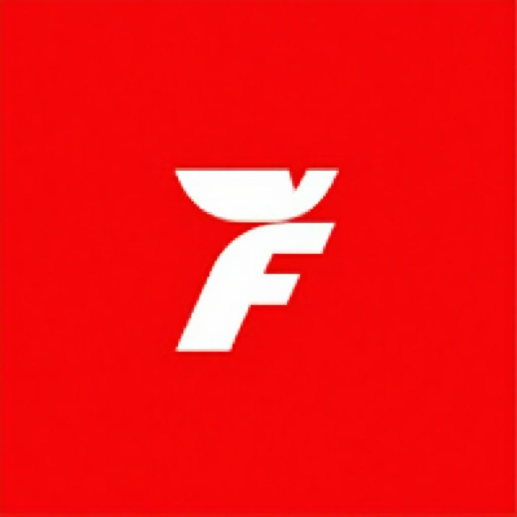 Logo YPF en blanco